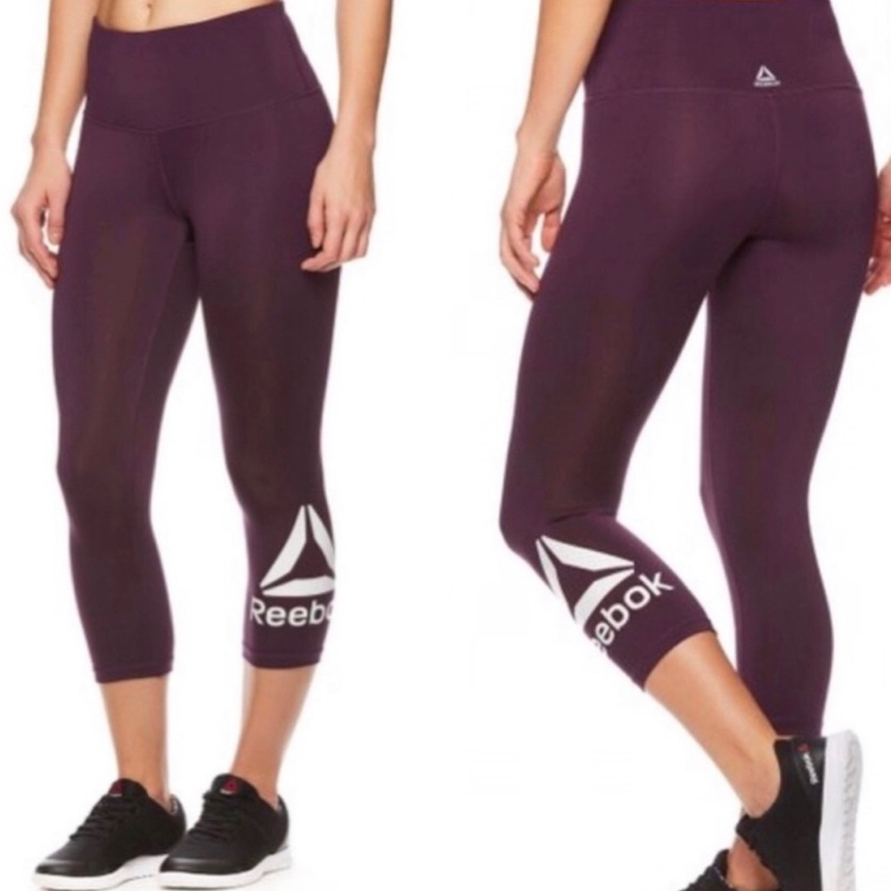 NEW Reebok Women’s Wanderlust Capri Cropped Leggings Size XS